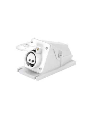 Gewiss prise fixe 90ø mur protégé 3p 16a 42v 12h gw62541 prises industrielles