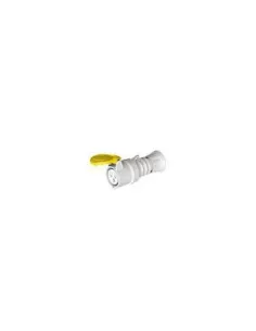 Prise mobile protégée Gewiss 2p t 16a 110v 4h câblage rapide gw63001 prises industrielles
