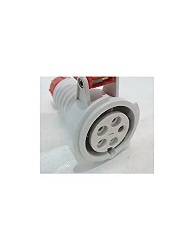 Gewiss waterproof mobile socket 3p n t 16a 400v 6h rapid wiring gw63031 industrial sockets