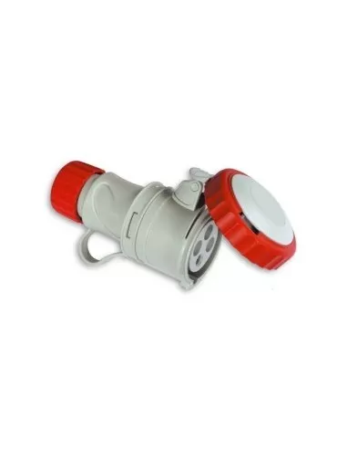 Toma de corriente Fanton 71144 de 3 pines, 16 A, 400 V, IP67, 6 horas de duración