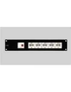 Gewiss soho panneau 10 ''prises de courant câblage 2 unités gw38441 accessoires de rack
