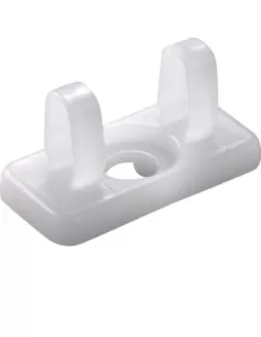 Bocchiotti b01026 clip de fixation séparateur pour canal de câblage accessoire