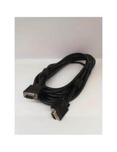 Câble Manhattan VGA HD15 mâle vers VGA HD15 mâle, 10 m, noir