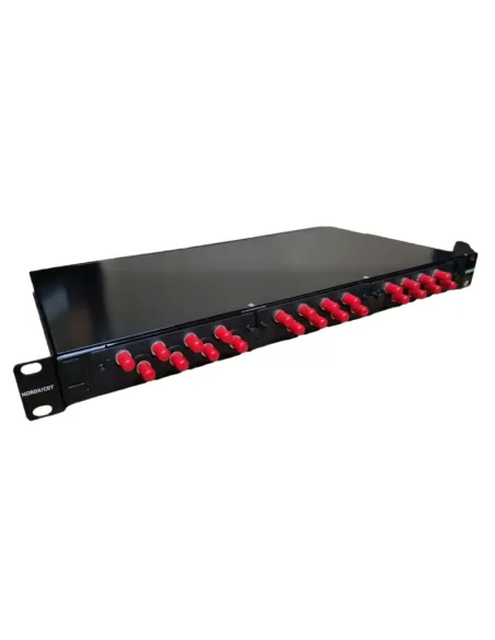 Vimar 03124.ST Patch Panel 19 with 24-Fiber St Sockets