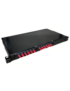 Vimar 03112.ST Pannello Di Permutaz Patch Panel 19 C/Bussole St 12 Fibre