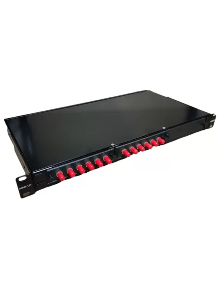 Vimar 03112.ST Pannello Di Permutaz Patch Panel 19 C/Bussole St 12 Fibre Vimar 03112.ST Pannello Di Permutaz Patch Panel 19 C/Bussole St 12 Fibre