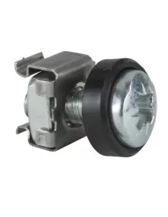 Jeu de 30 vis, rondelles et cages Schneider NSYGFR95M63, M6 pour panneaux