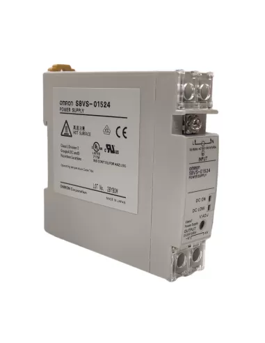 Omron s8vs01524-177289 Netzteil – 24 V//0,65 A, DIN-Schienenmontage