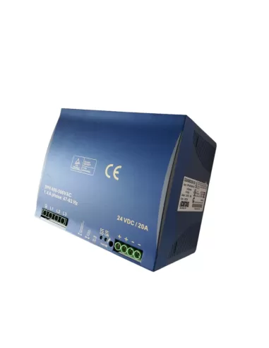 Alimentation à découpage Detas gsaswd320-24 triphasée 400//500 Vca 24 Vcc 20 A DIN 002720
