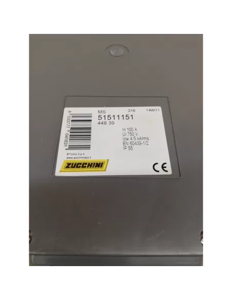 Zucchini 51511151 ms//92 100a intermediate power ip55 manic