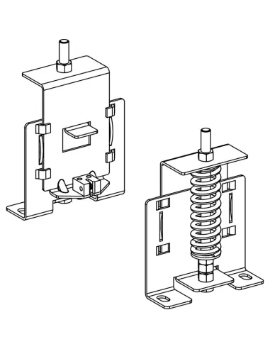 Soporte de suelo Schneider ksb1000zv3 para columna vertical
