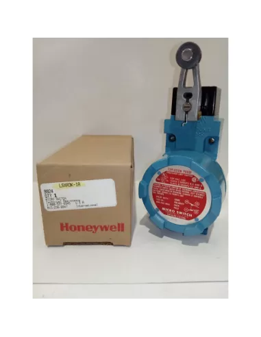 Honeywell lsxa3k-1a lever limit switch with roller 10a 600vac no//nc atex ul