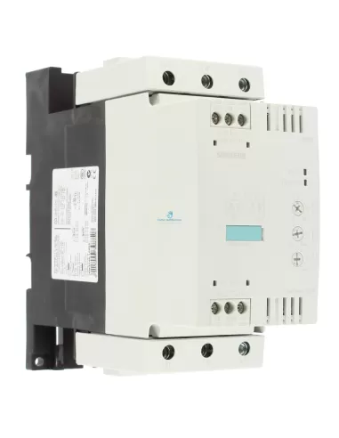 Démarreur progressif Siemens 3RW30461AB04, 400 V, 45 kW, 100 A, alimentation auxiliaire 24 V