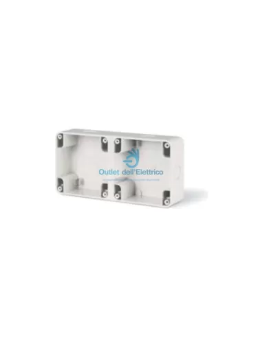 Scame Parre 137.102 Caja de pared 95x190 mm 2 módulos