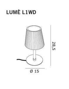 De majo 0lume0l11 b a lume/l1wd lacquered glossy white 2