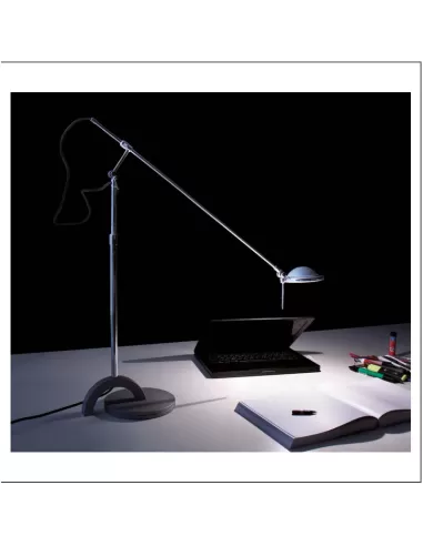 Viabizzuno f2 001 01 table mexcal chromée hsg gy6,35 50w 230v l