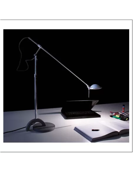 Viabizzuno f2 001 01 table mexcal chromée hsg gy6,35 50w 230v l