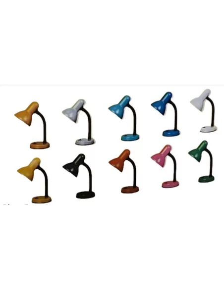 Tecnid h2077bn lampada da tavolo h 25cm 230v e27 max 60w