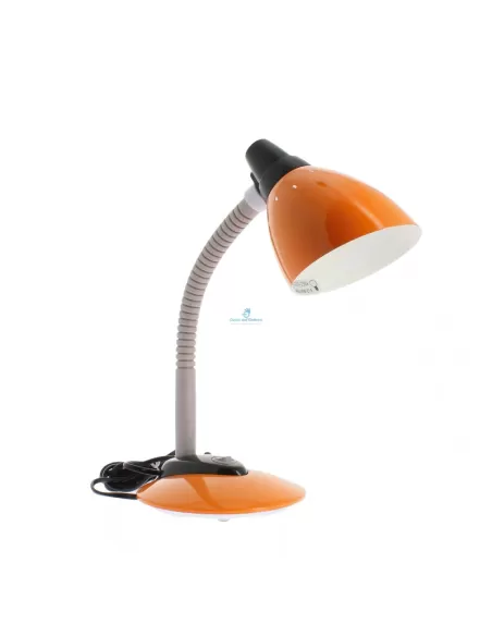 Lampe de table orange/argent km80 e14