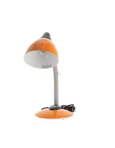 Lampe de table orange/argent km80 e14 2