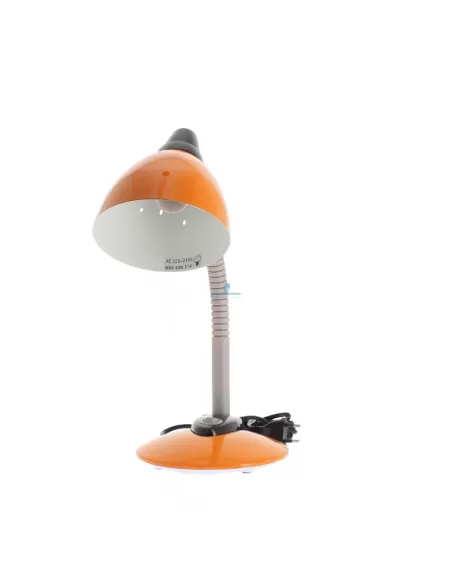 Lampe de table orange/argent km80 e14