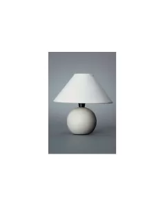 Philips 842406138 Lámpara de mesa esfera cerámica con pantalla crema 40w