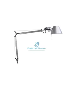 Artemide a006000 structure for Tolomeo table mini fl el 18w dark aluminum