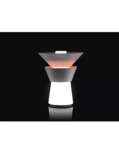 Lampe de table Nemo Carmencita avec 2 diffuseurs vert/orange 1 x 60 W E27