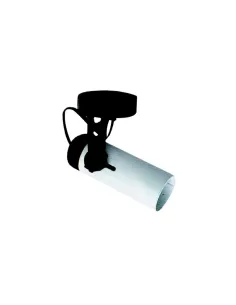 Spot interne orientable latéral 204, 60 W, culot E27, blanc