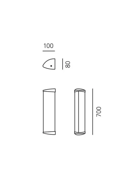 Artemide a029500 telefo 50 2x11w cl ii