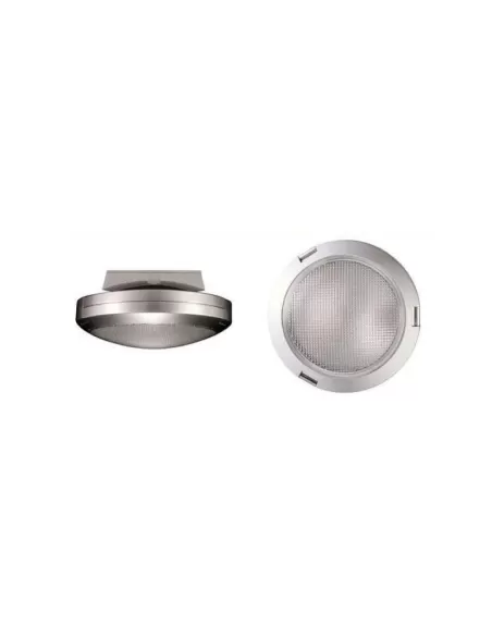 Fontanaarte m3140/40a kodo wall/ceiling light 1x150w e27 aluminum glass/prismatic