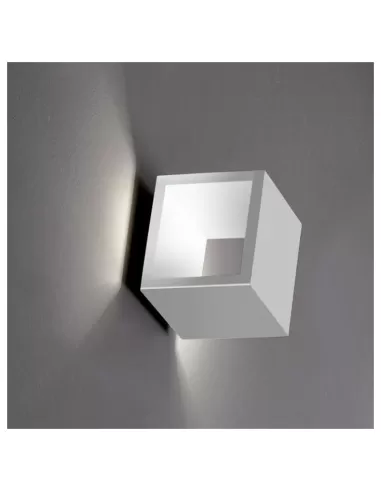 Applique murale LED Icone CUBÒ2.20/BB 20 W 3000 K 230 V blanc
