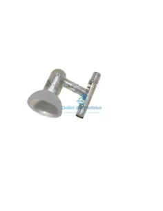 Spot métallique 99761 Aster vega 35w transparent satiné