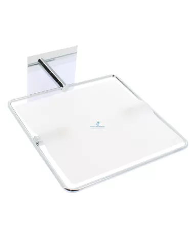 Applique murale Metal Spot 40002, grand modèle chromé, 300 W, R7S, 31 cm x 24 cm, IP20