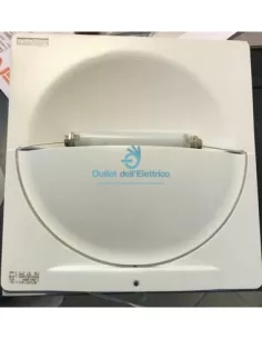 Metal Spot 44402 Soffio wall light matt white