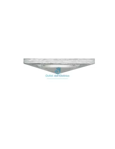 Metal Spot 44332 Aplique cuadrado 1x200w cromo