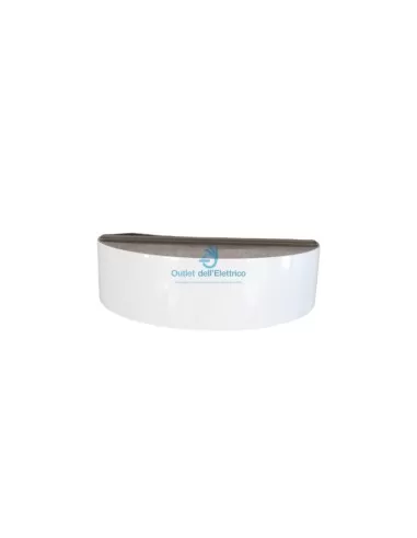 Exenia 302615040 Luna wall lamp single emission LED 3000k white l. ip40 8w