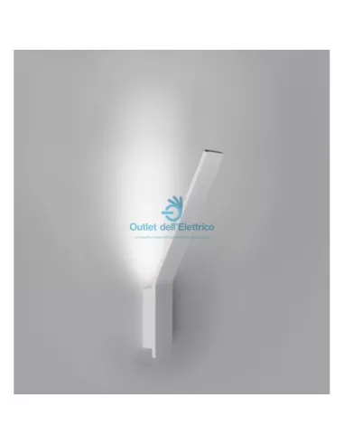 Linea licht 7103 Lama wandleuchte led17w (s) weiß lappen