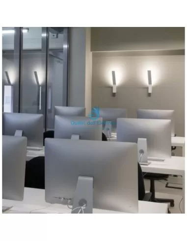 Applique lumineuse Linea 7103 Lama LED 17W (s) blanc chiffon