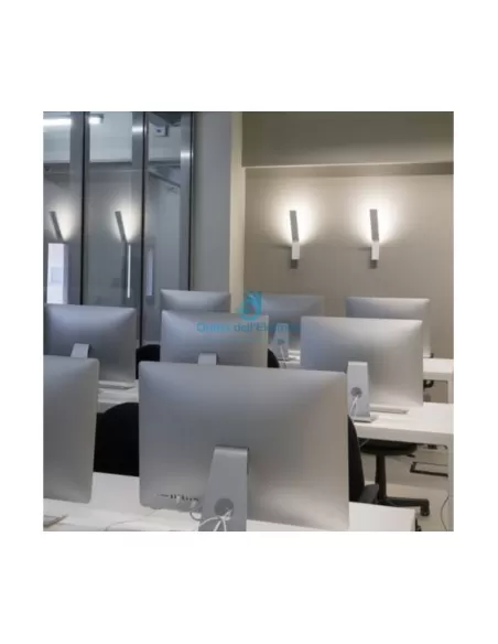 Applique lumineuse Linea 7103 Lama LED 17W (s) blanc chiffon