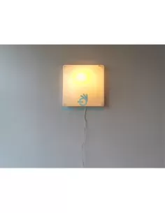 IGuzzini 3.5336.001.0 Dada wall lamp 370x370 fluorescent 2x18w 2