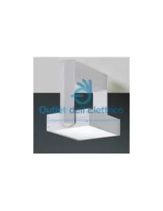 Plafonnier/applique murale Ego Luce 4234.40, 150 W, R7S, aluminium