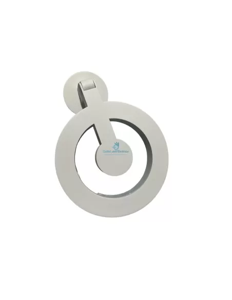 Artemide M060020 Lice Wandleuchte 1x22w fluo/1x60w halo weiß ip20