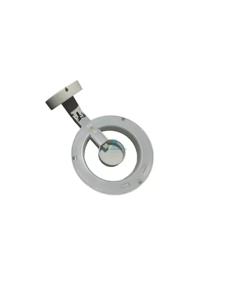 Lice applique 1x22w fluo/1x60w halo bianco ip20