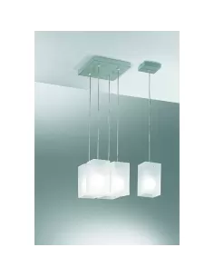 Suspension en verre satiné Rossini 3336-1 2