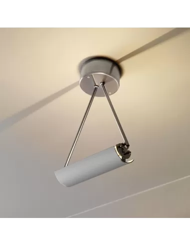 Fontana Arte AT1S300NSVS Scintilla 300W Pendant Light, Satin Nickel