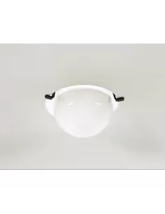 Suspension Flos 2133 de 1973, conçue par Gino Sarfatti, ampoule E27, 1 x 150 W, dimensions : 120 cm x 76 cm. 2