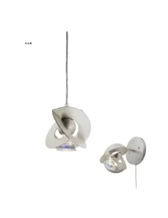 Suspension Terzani 0g51sf3 xam 50w gz10 nickel satiné sans lampe
