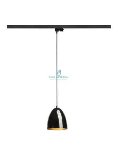 Slv 153140 Para cone 14 suspension ronde noir/or