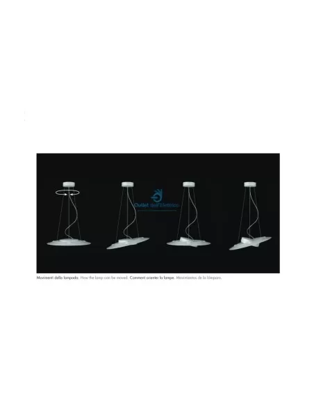 Suspension circulaire Metal Spot 46200